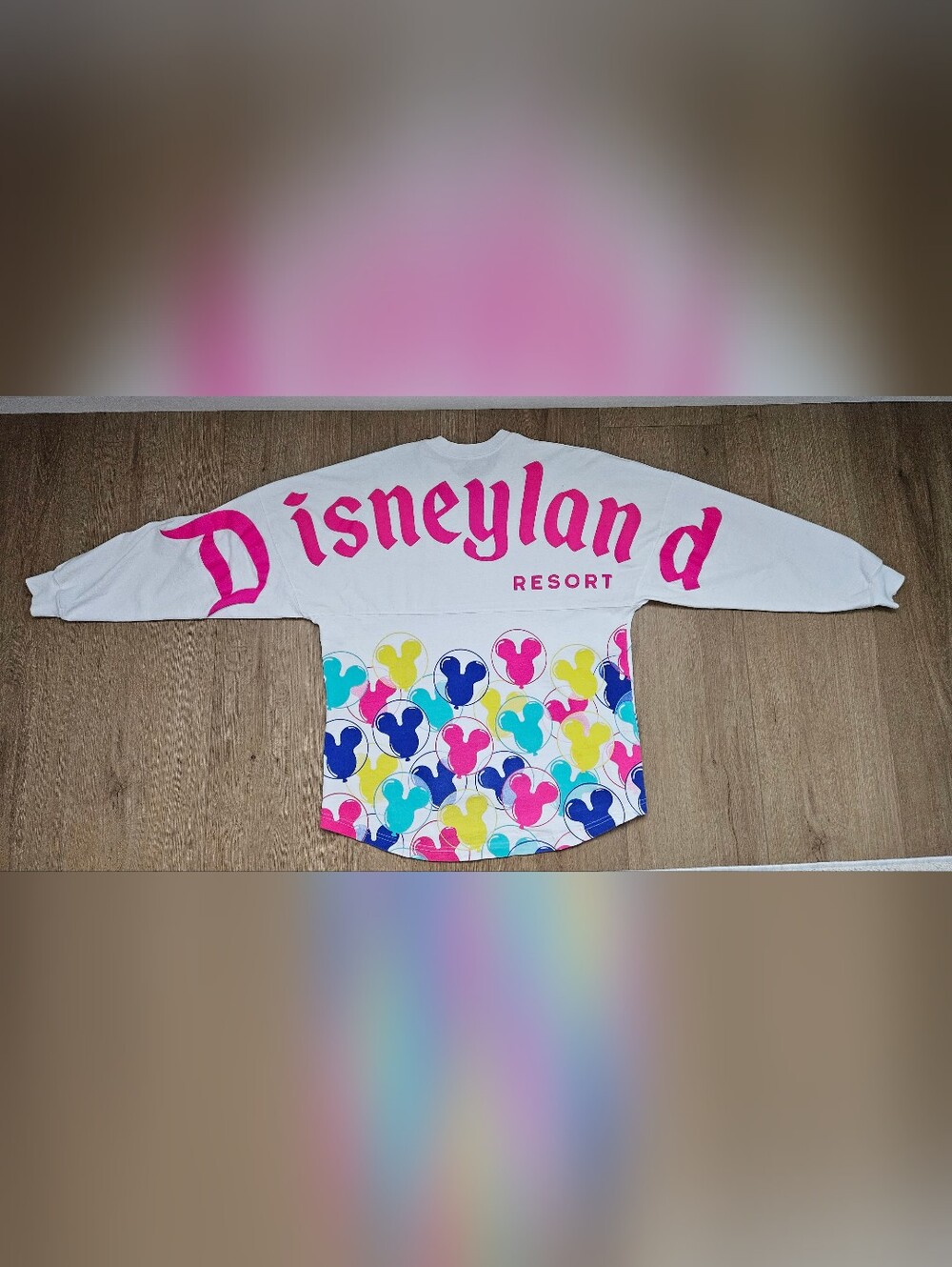 Mickey Balloon Disneyland Resort Spirit Jersey Size Medium
